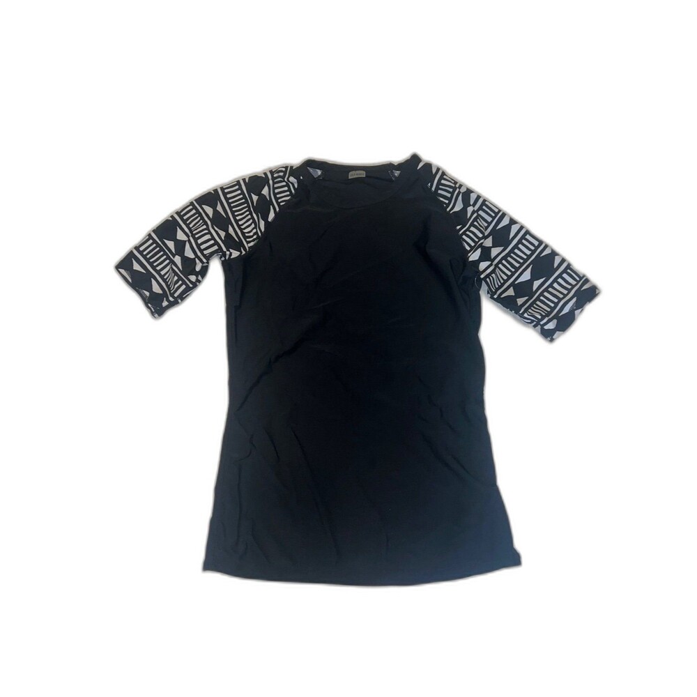 Old Navy Girls Swim Shirt, Black Small